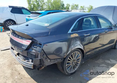 2014 Lincoln Mkz Hybrid из США, поврежденный, VIN 3LN6L2LU9ER817448